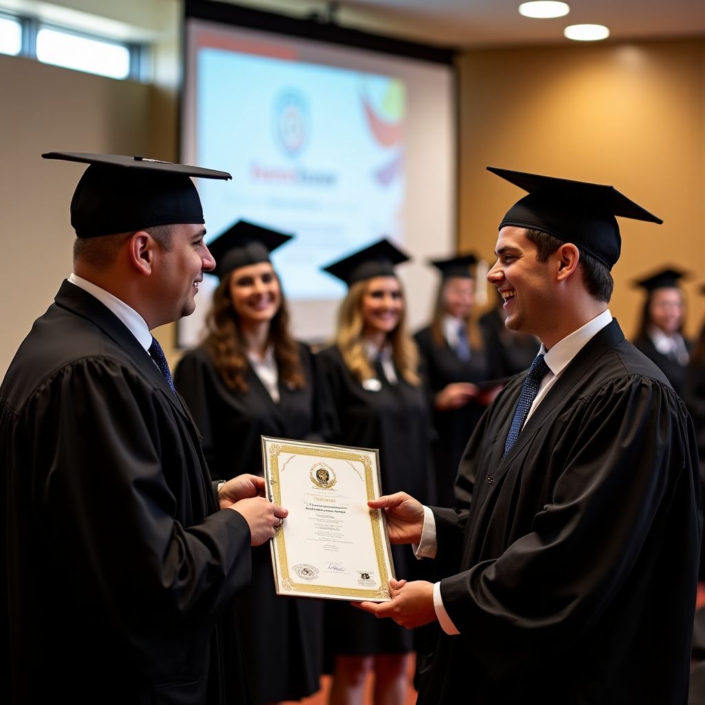 Graduación de estudiantes programa educativo petrolero