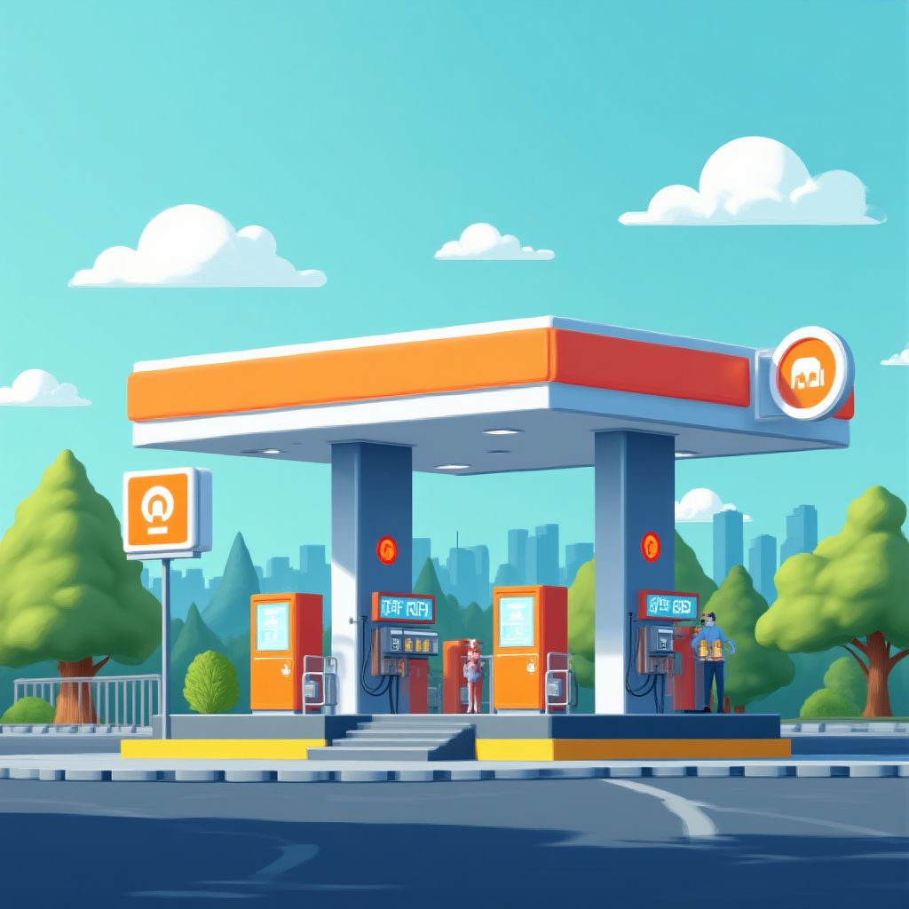 Análisis de estaciones de servicio